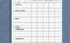 成本费用预算表Excel模板