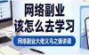 网络副业大佬义乌之狼讲课：该怎么去学习？（音频课）
