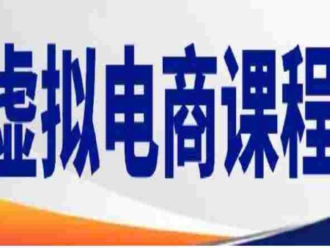 小红书虚拟电商课程