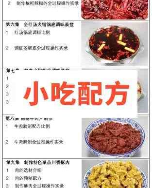 正宗四川火锅配方火锅底料技术视频教程