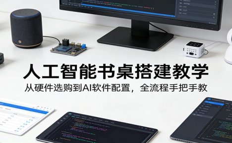 人工智能书桌搭建教学：从硬件选购到AI软件配置，全流程手把手教