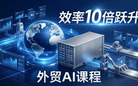 外贸人AI破局课：从零部署n8n搭建数字员工，让AI自动执行复杂工作流，效率10倍跃升