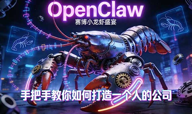 OpenClaw，小龙虾-从产品到爆款的成长之路，手把手教你如何打造一个人的公司