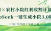 AI+农村小院红利收割：DeepSeek一键生成小院3.0爆款，小白日变现破千实战手册