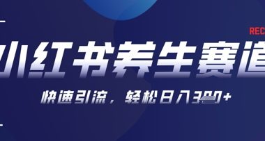 AI+可画生成小红书养生作品，新手暴力起号，矩阵操作，轻松日入3张+