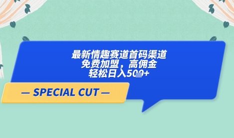 【轻云】最新情趣赛道首码渠道，免费加盟，高佣金，轻松日入5张+