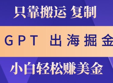 赚老外美金，月入3w+，小白也能玩转