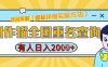创作猫全国重名查询，详细教程，简单制作，日入多张【揭秘】