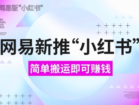 网易官方新推“小红书”,搬运即有收益,新手小白千万别错过(附详细教程)【揭秘】