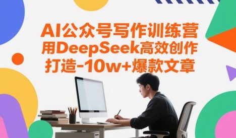 AI公众号写作训练营，用DeepSeek高效创作，打造10w+爆款文章