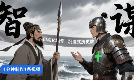 扣子工作流一键生成沉浸式历史故事，一天工作量，3分钟搞定
