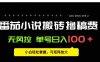 番茄小说创作人搬砖赚稿费，无风控单号日入100＋，小白轻松掌握，可矩…