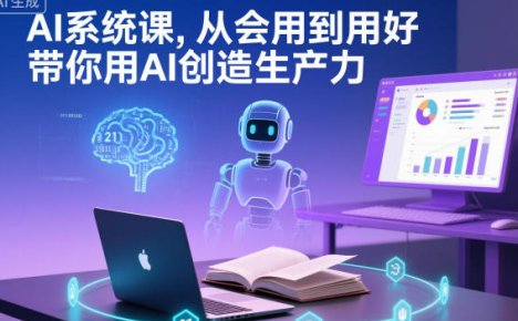 AI系统课，从会用到用好，带你用AI创造生产力