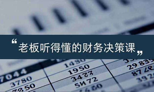 老板能听得懂的财务决策课，报表解读、数据洞察、风险识别，用财务驱动业务增长