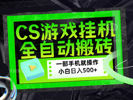 CSGO游戏捡漏搬砖，超稳定的项目，带领1000+小白实现日入500+，数据可视频验证